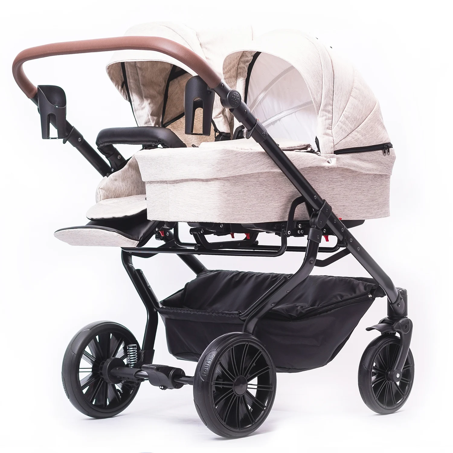 ZEKIWA © Zwillingswagen Komplettset - DreamDuo Beige