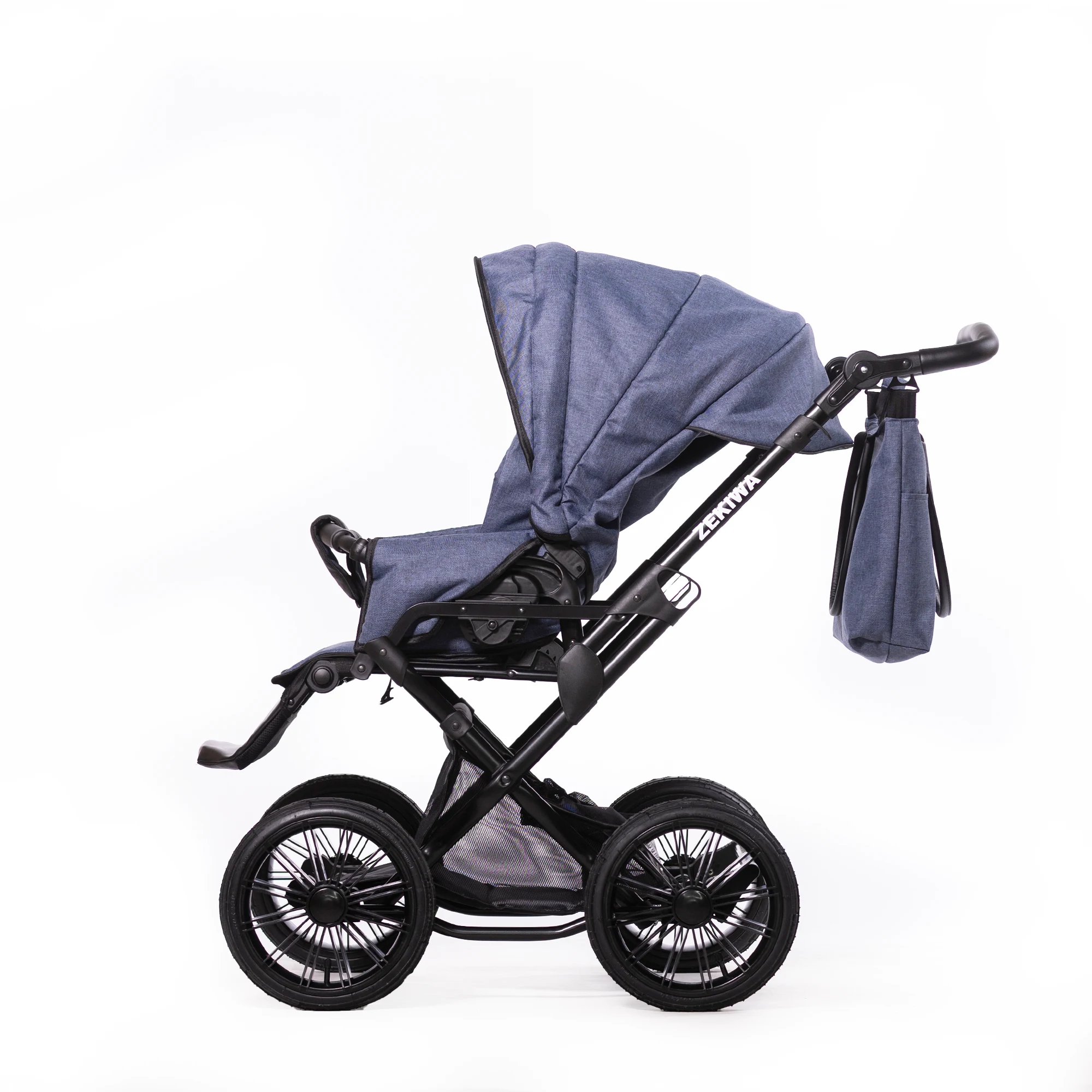 ZEKIWA Kinderwagen Indigo - Erstlingswagen - Babyerstausstattung
