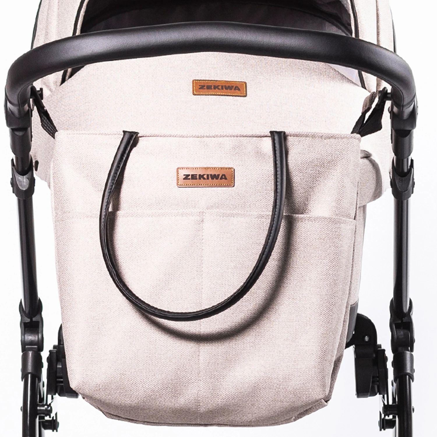 ZEKIWA Kinderwagen Indigo - Erstlingswagen - Babyerstausstattung Touring Max Sand