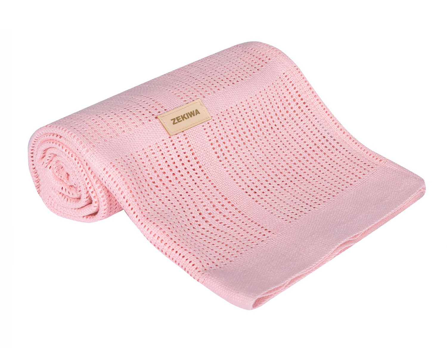 Sommerdecke für Kinderwagen oder Babybett – rosa