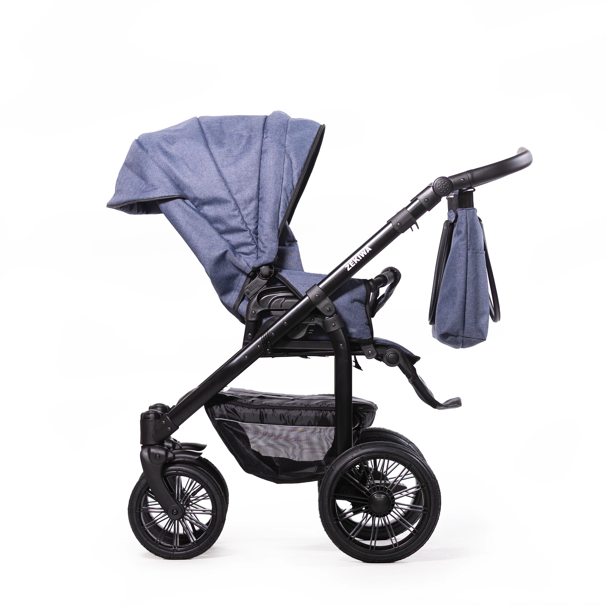 ZEKIWA Kinderwagen Indigo - Erstlingswagen - Babyerstausstattung
