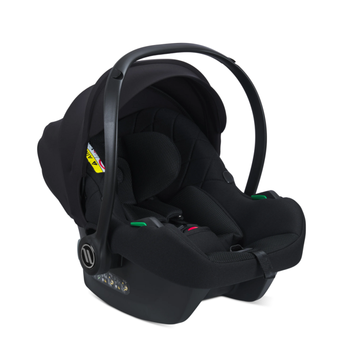 Avionaut Babyschale Cosmo Airflow Ultraleicht - AirFlow-Polsterung - große Farbauswahl - Überdurchschnittliche Leichtigkeit Black
