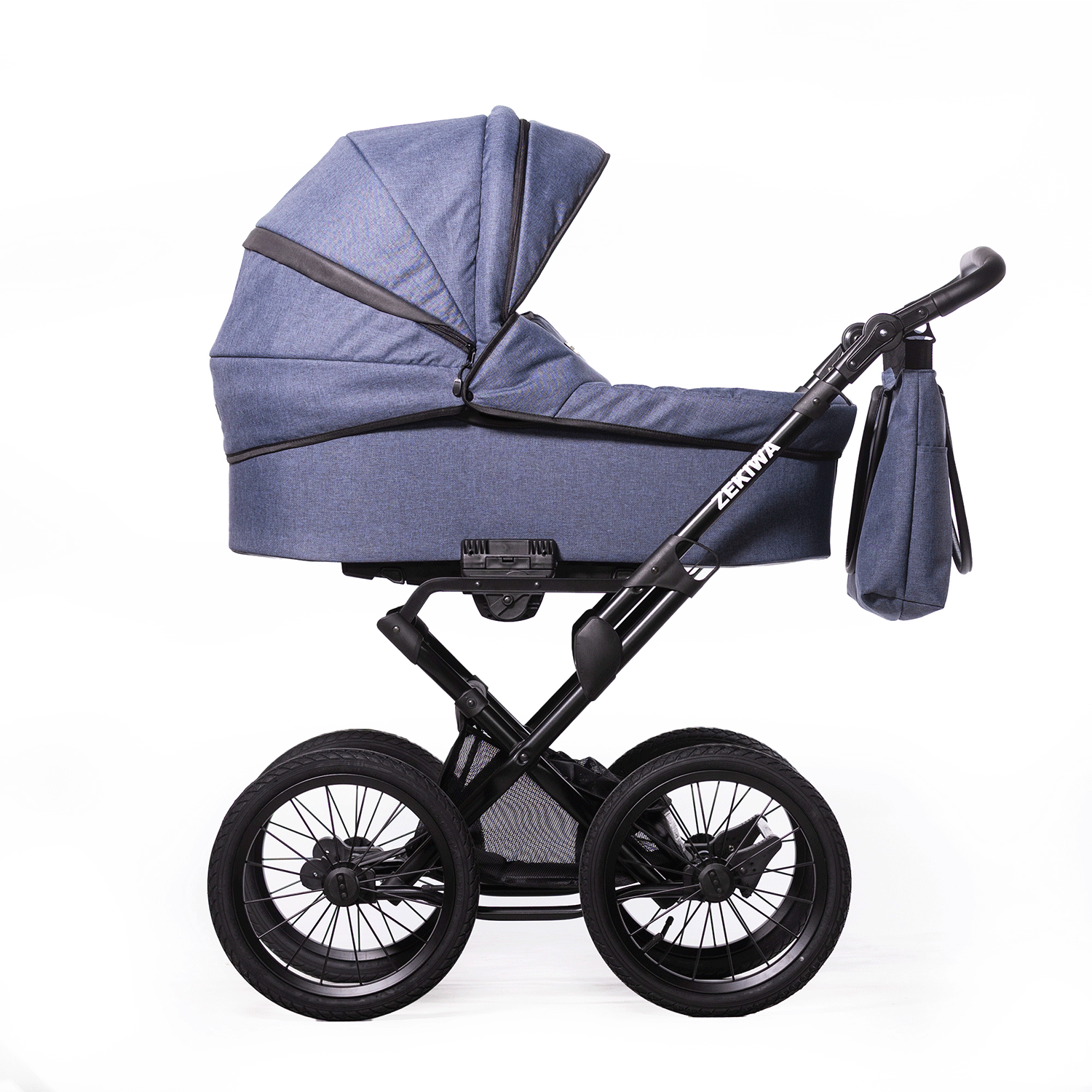 ZEKIWA Kinderwagen Indigo - Erstlingswagen - Babyerstausstattung
