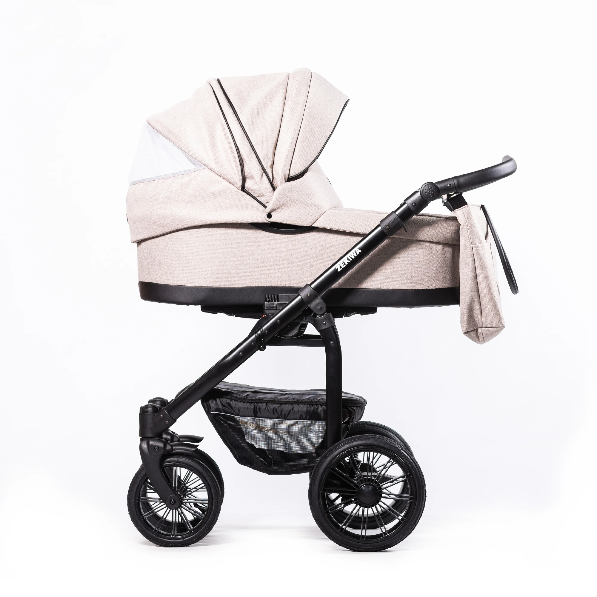 ZEKIWA Kinderwagen Indigo - Erstlingswagen - Babyerstausstattung Touring Max Sand