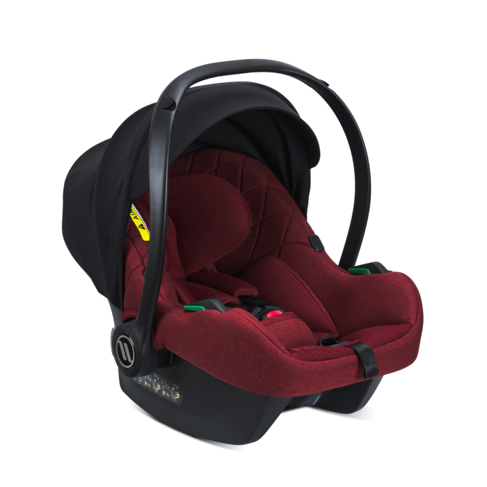 Avionaut Babyschale Cosmo Airflow Ultraleicht - AirFlow-Polsterung - große Farbauswahl - Überdurchschnittliche Leichtigkeit Red