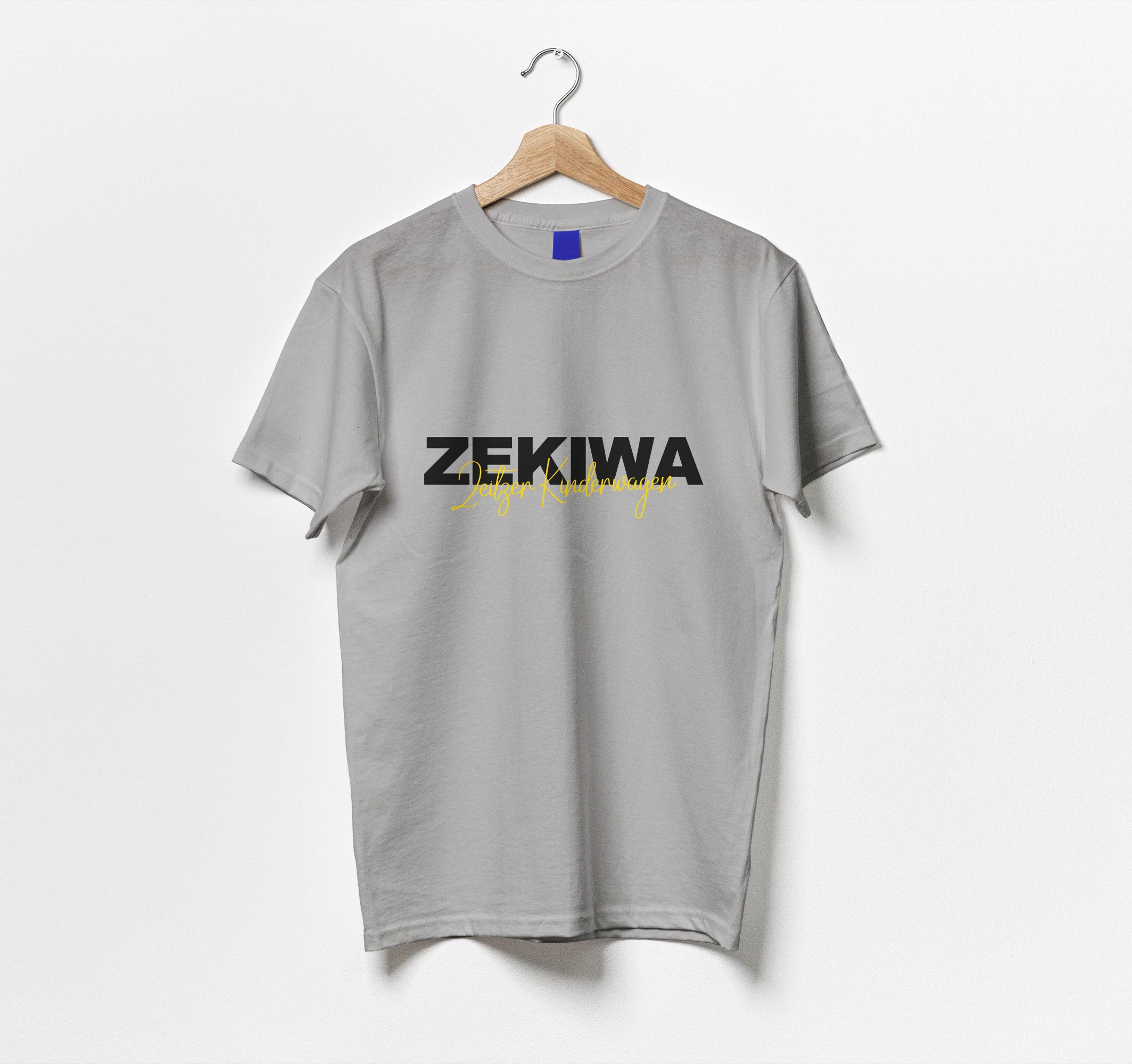 ZEKIWA TShirt XL - "ZEKIWA Zeitzer Kinderwagen" - grau