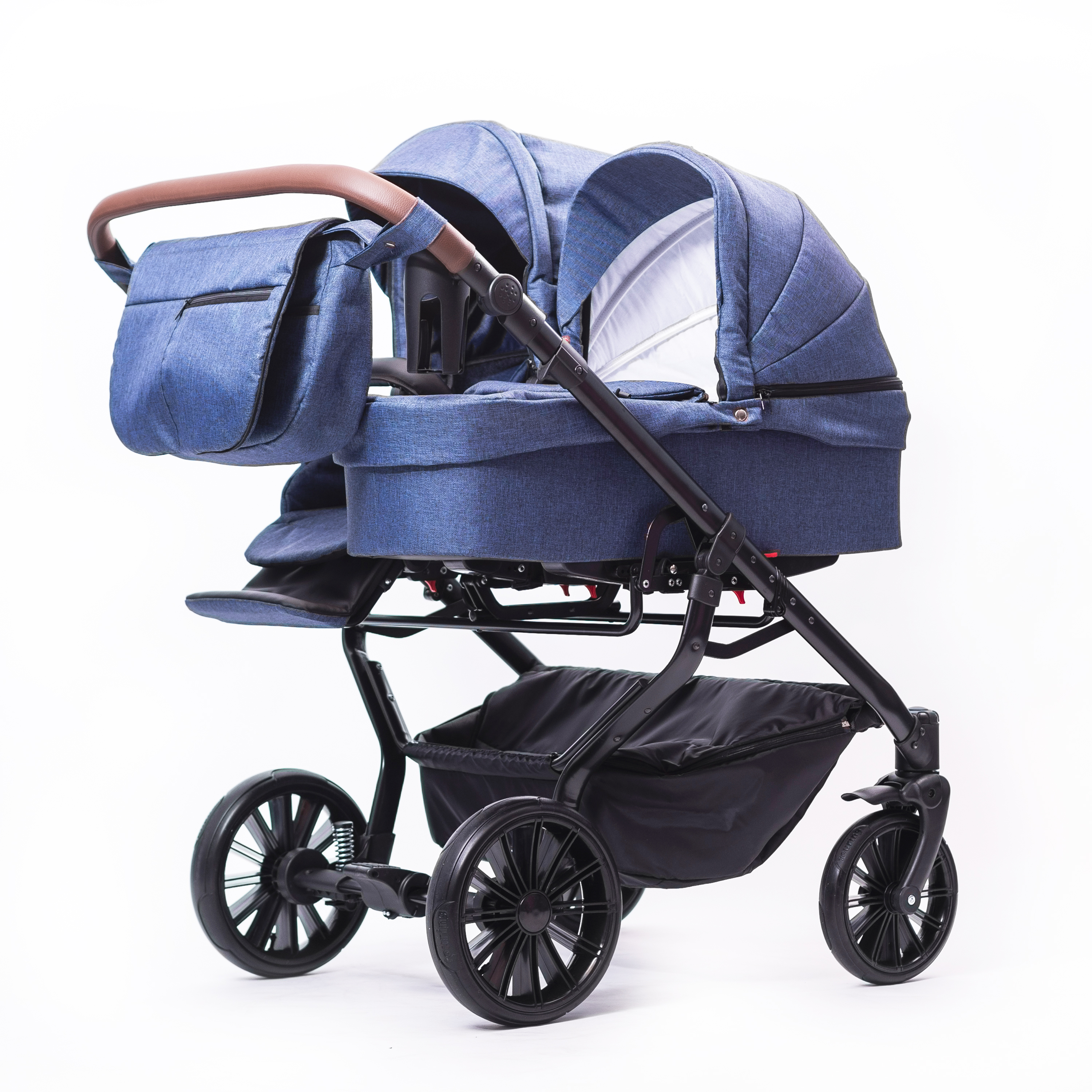 ZEKIWA © Zwillingswagen Komplettset - DreamDuo Blue