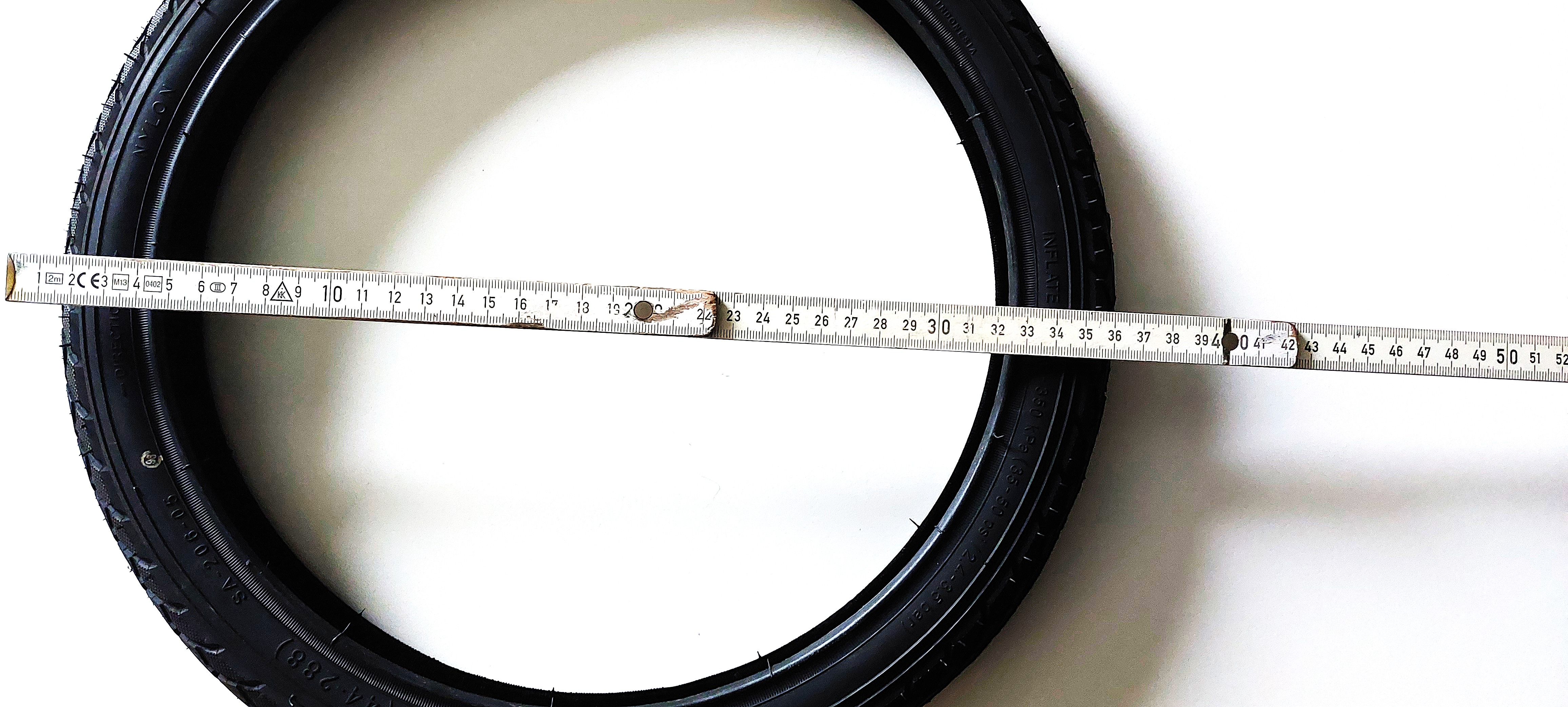 Reifen 14 Zoll schwarz