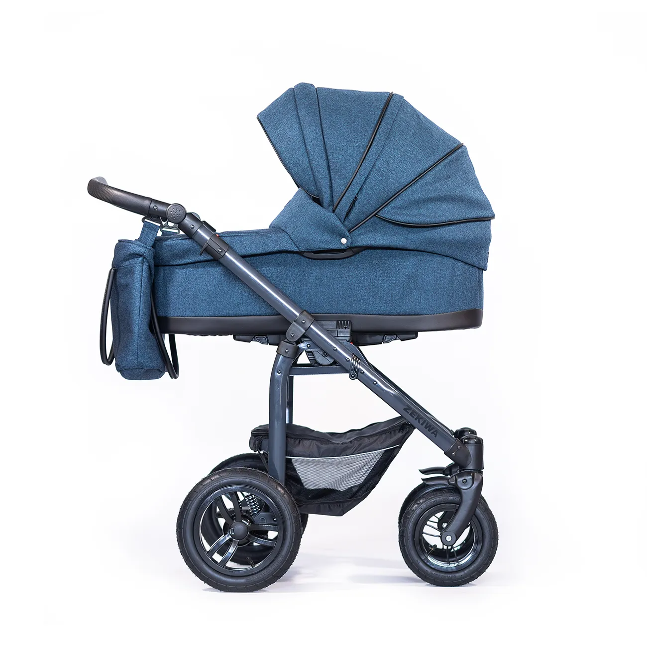 ZEKIWA Probefahrt - Kinderwagen mit 81cm XL Liegefläche | Saturn Royal Aqua