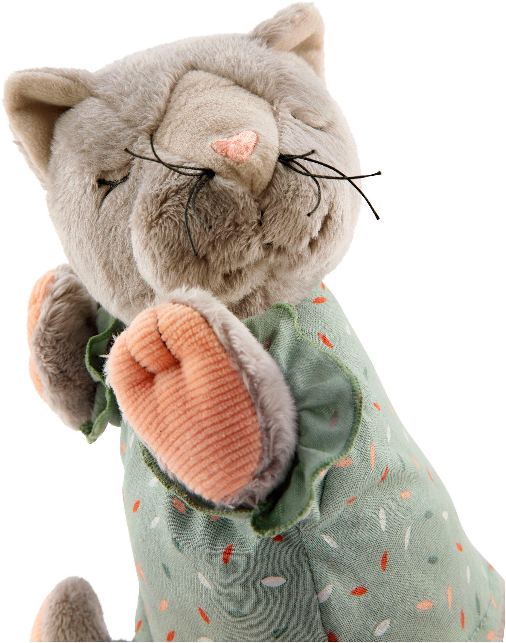 Sterntaler Kuscheltier Schlaf-Gut-Figur Katze Lilly mit Sound-Modul