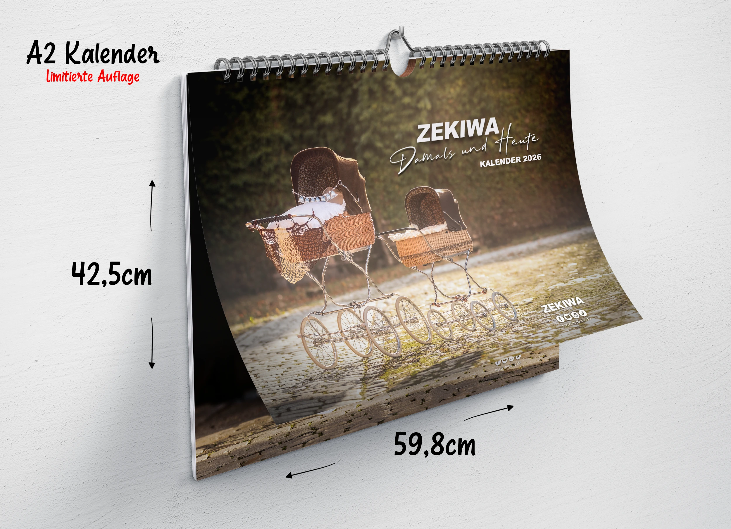 ZEKIWA Kalender 2026 „Damals & Heute“