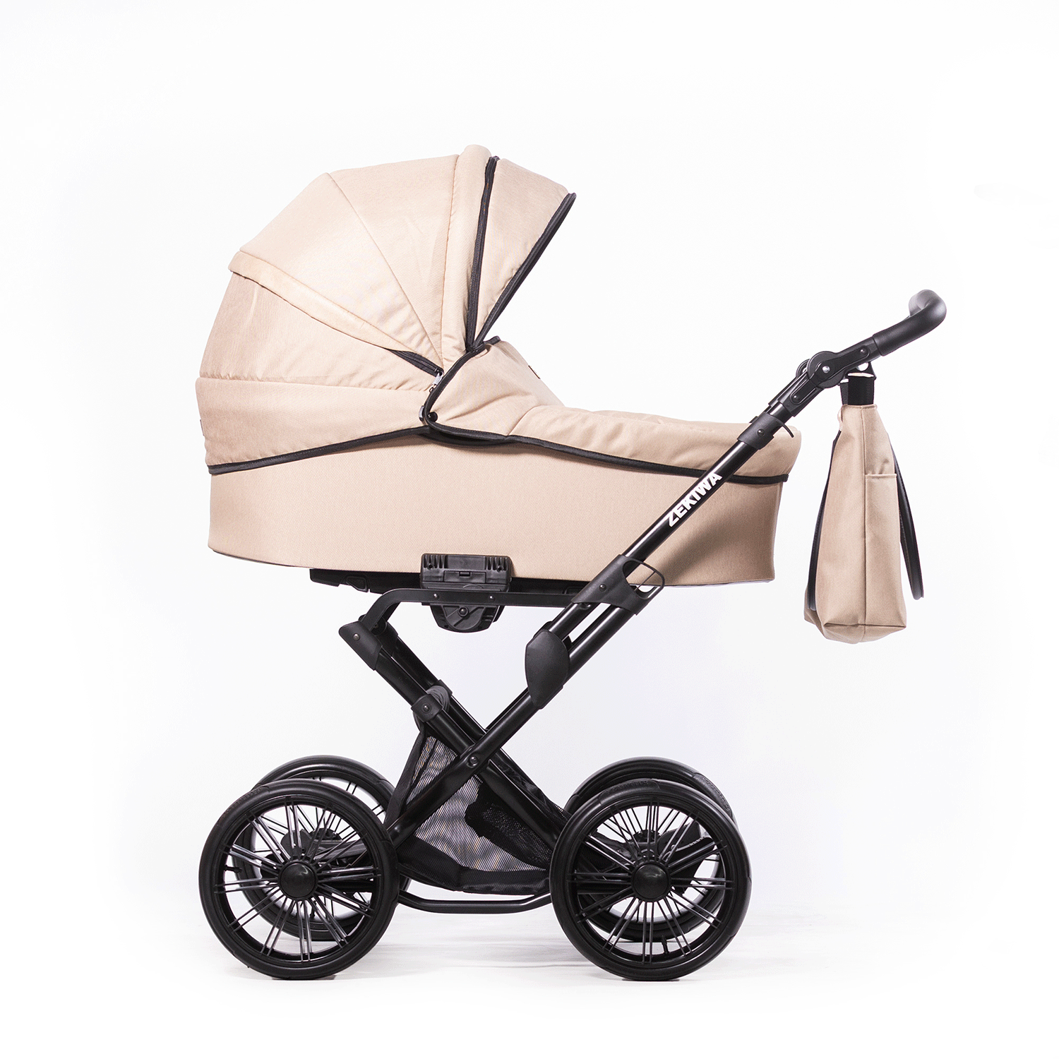 ZEKIWA Kinderwagen Sand - Erstlingswagen - Babyerstausstattung