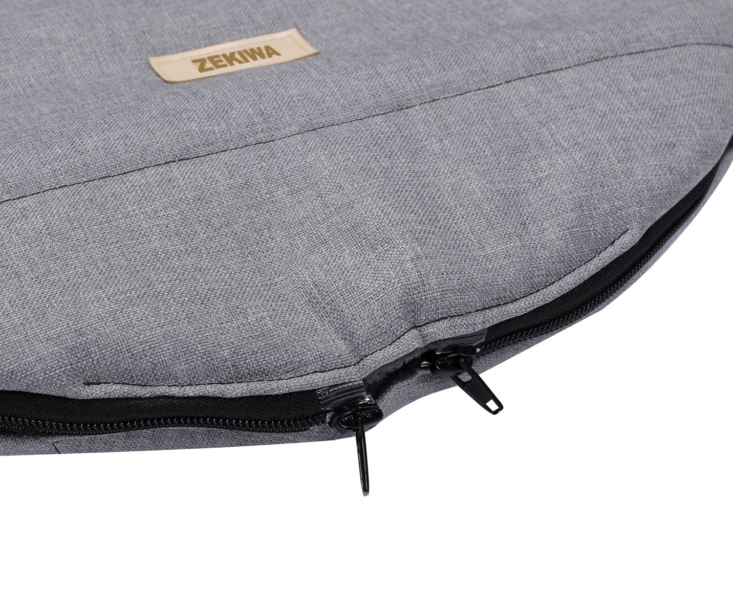 Winterschlafsack für Kinderwagen mit Muff, Hellgrau