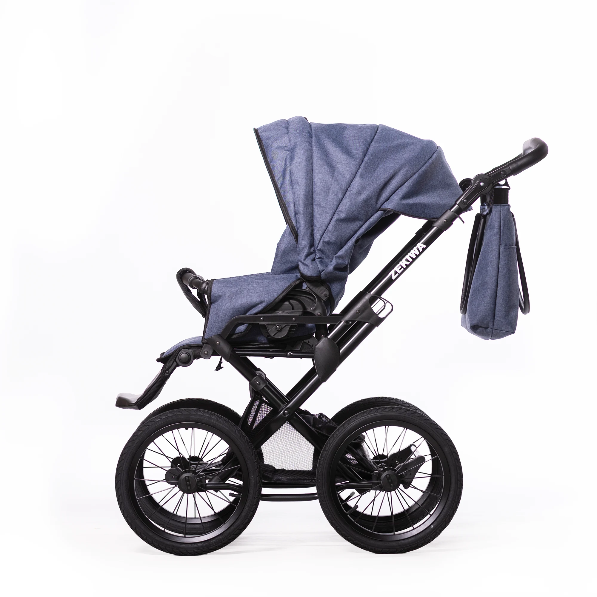 ZEKIWA Kinderwagen Indigo - Erstlingswagen - Babyerstausstattung