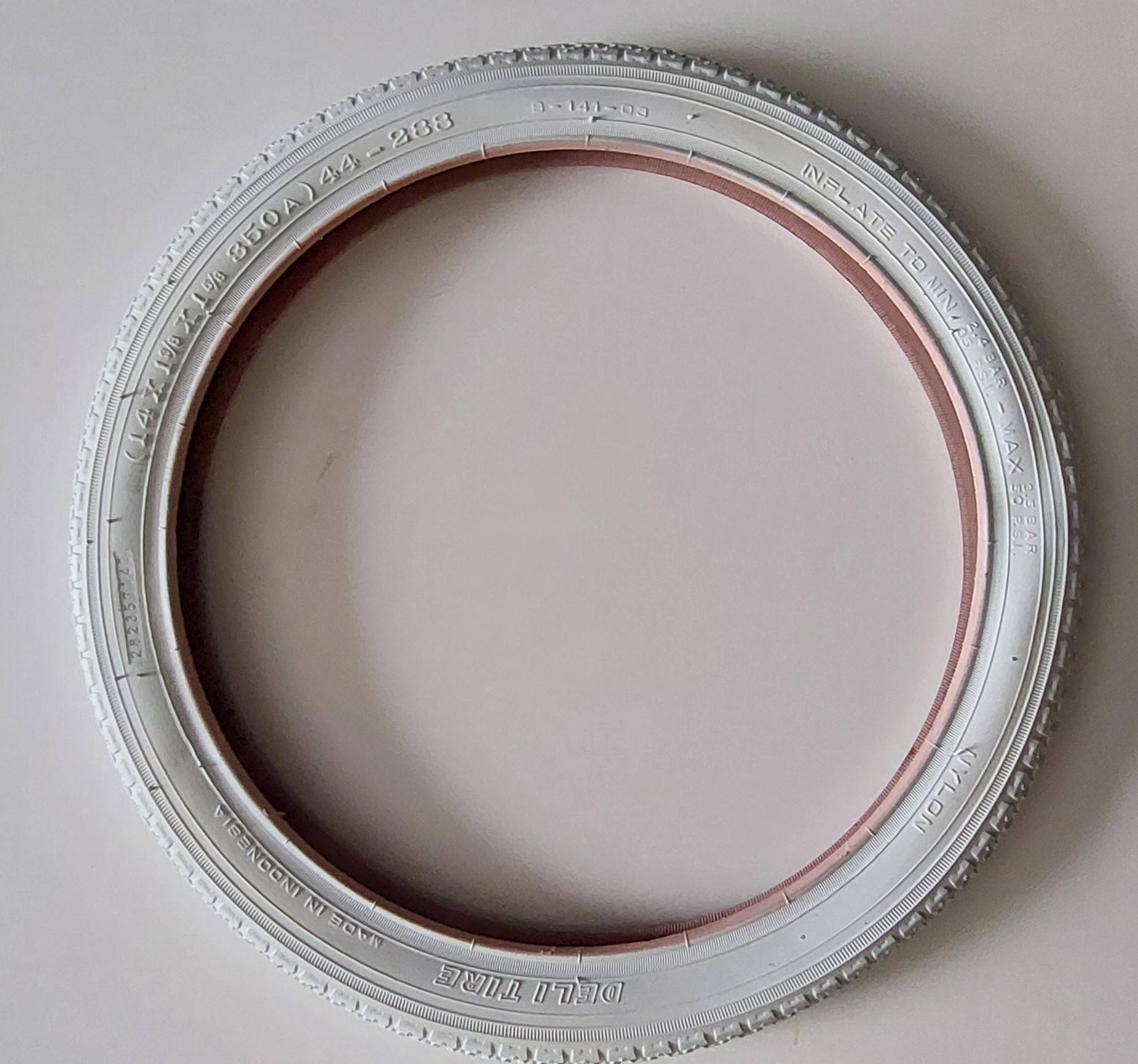 Reifen 14 Zoll weiß