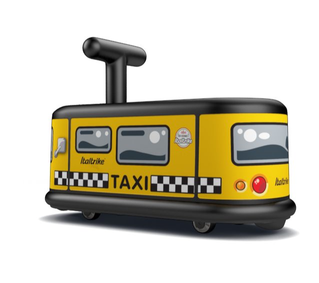 Italtrike Kübelrutscher La Cosa Taxi - flinkt - schnell und sieht gut aus Kopie